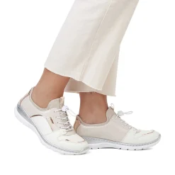 Rieker Women'S Slippers Ice White