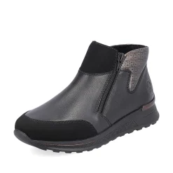 Rieker Women'S Slippers Jet Black
