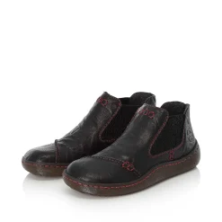 Rieker Women'S Slippers Jet Black