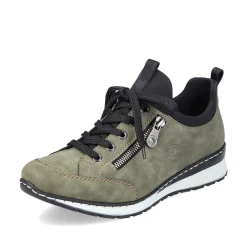Rieker Women'S Slippers Khaki Green