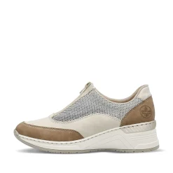 Rieker Women'S Slippers Light Beige