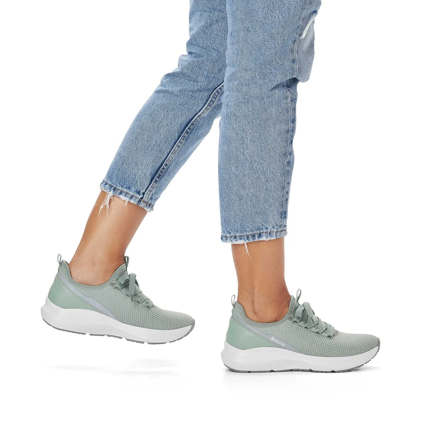 Rieker Women'S Slippers Mint Green
