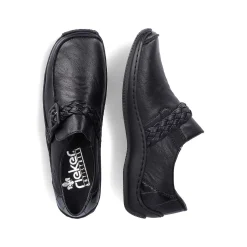 Rieker Women'S Slippers Midnight Black