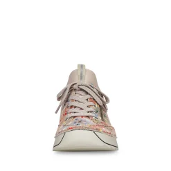 Rieker Women'S Slippers Multi-Beige
