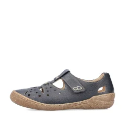 Rieker Women'S Slippers Navy Blue