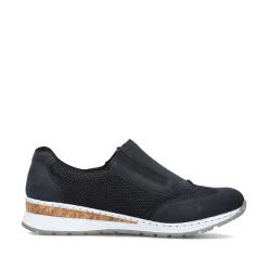 Rieker Women'S Slippers Navy Blue