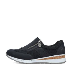 Rieker Women'S Slippers Navy Blue