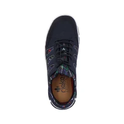 Rieker Women'S Slippers Navy Blue