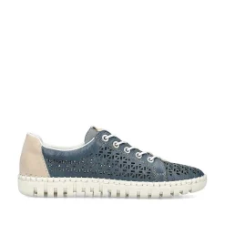 Rieker Women'S Slippers Sea Blue