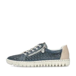 Rieker Women'S Slippers Sea Blue