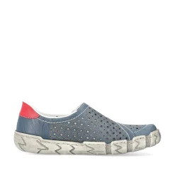 Rieker Women'S Slippers Slate Blue