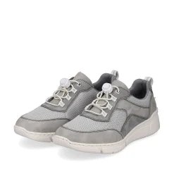 Rieker Women'S Slippers Steel Gray