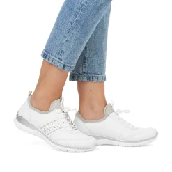 Rieker Women'S Slippers Swan White