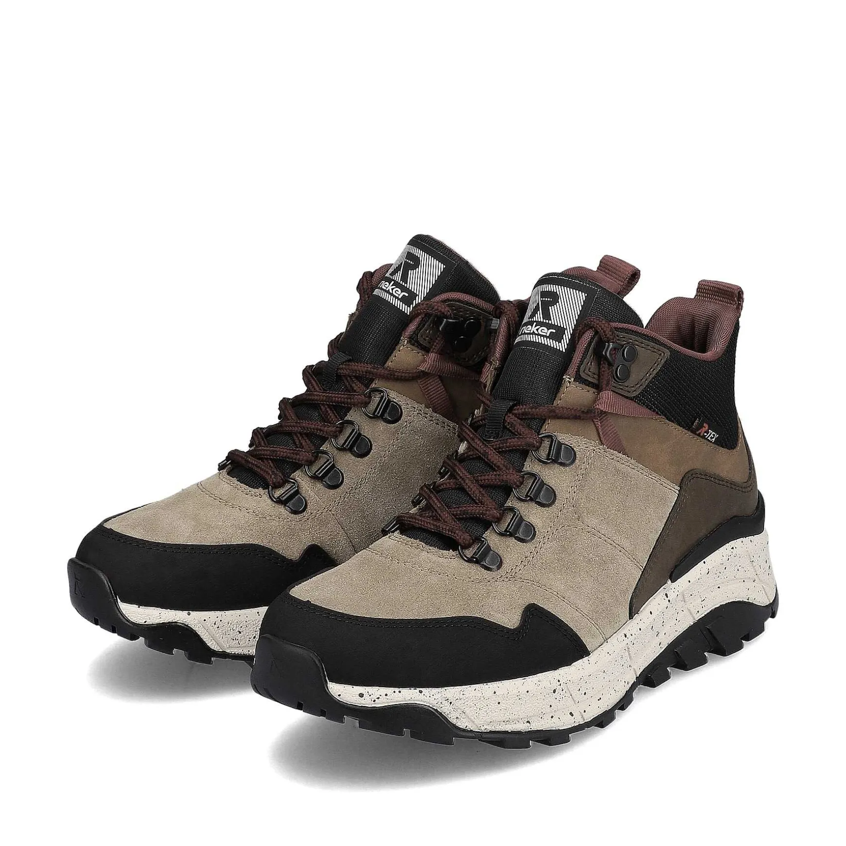 Rieker Women'S Sneaker High Chocolate Brown