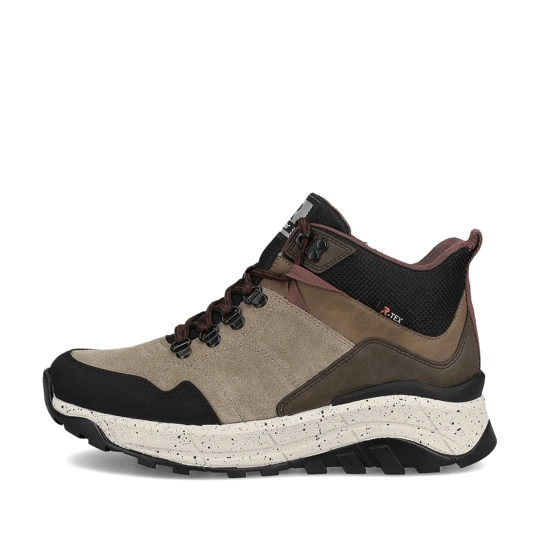 Rieker Women'S Sneaker High Chocolate Brown