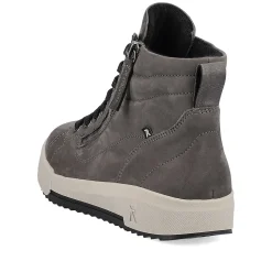 Rieker Women'S Sneaker High Stone Grey