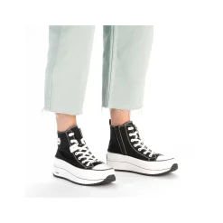 Rieker Women'S Sneaker High Deep Black