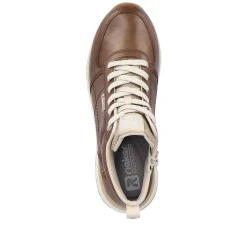 Rieker Women'S Sneaker High Wood Brown