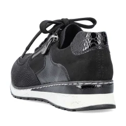 Rieker Women'S Sneaker Low Deep Black