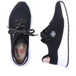 Rieker Women'S Sneaker Low Night Black