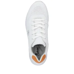 Rieker Women'S Sneaker Low Brilliant White