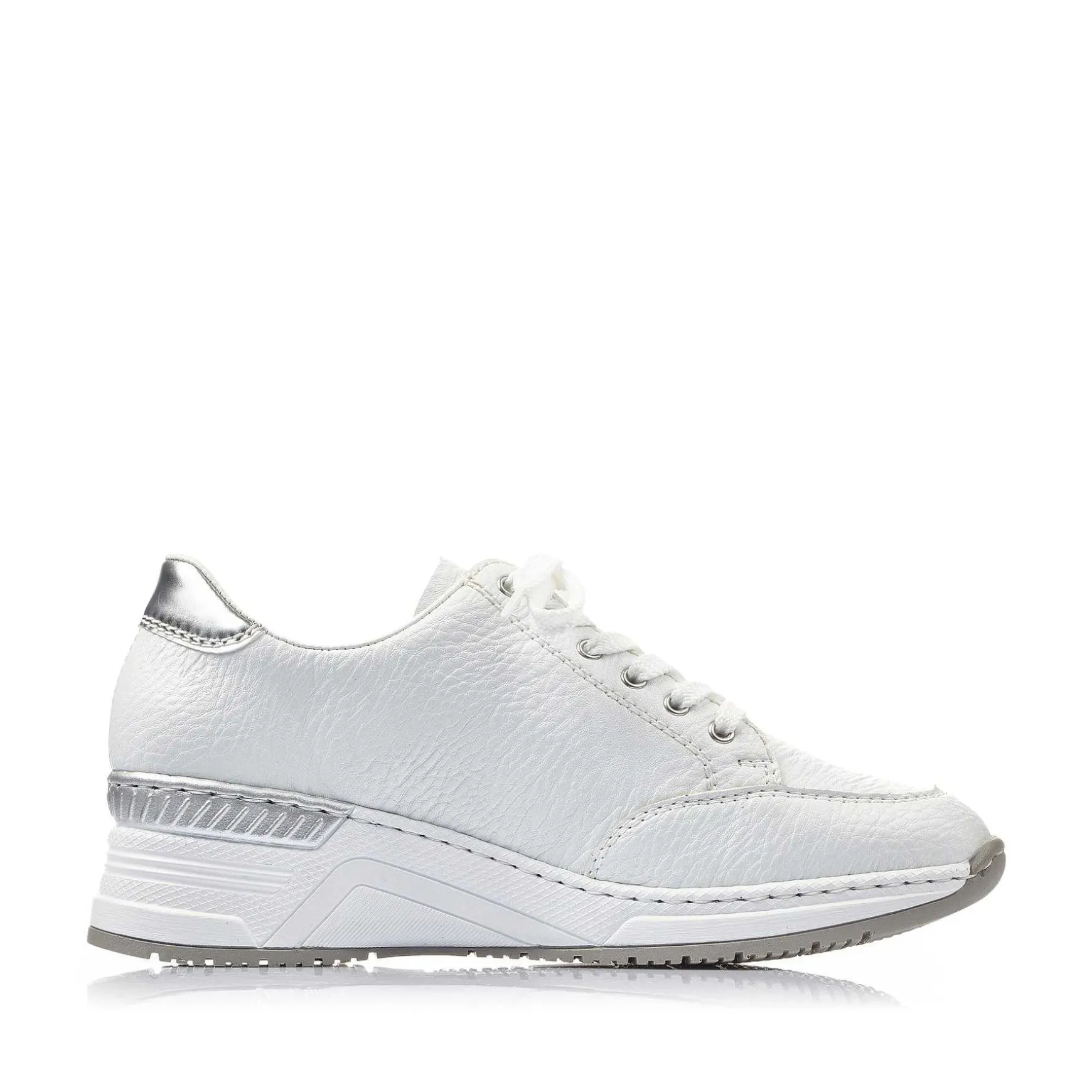 Rieker Women'S Sneaker Low Swan White