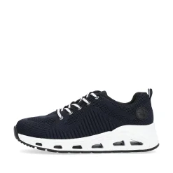 Rieker Women'S Sneaker Low Steel Blue