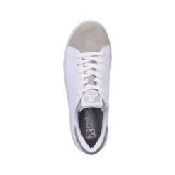 Rieker Women'S Sneaker Low Swan-White Beige