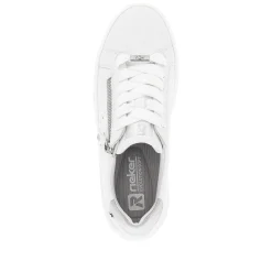 Rieker Women'S Sneaker Low Clear White