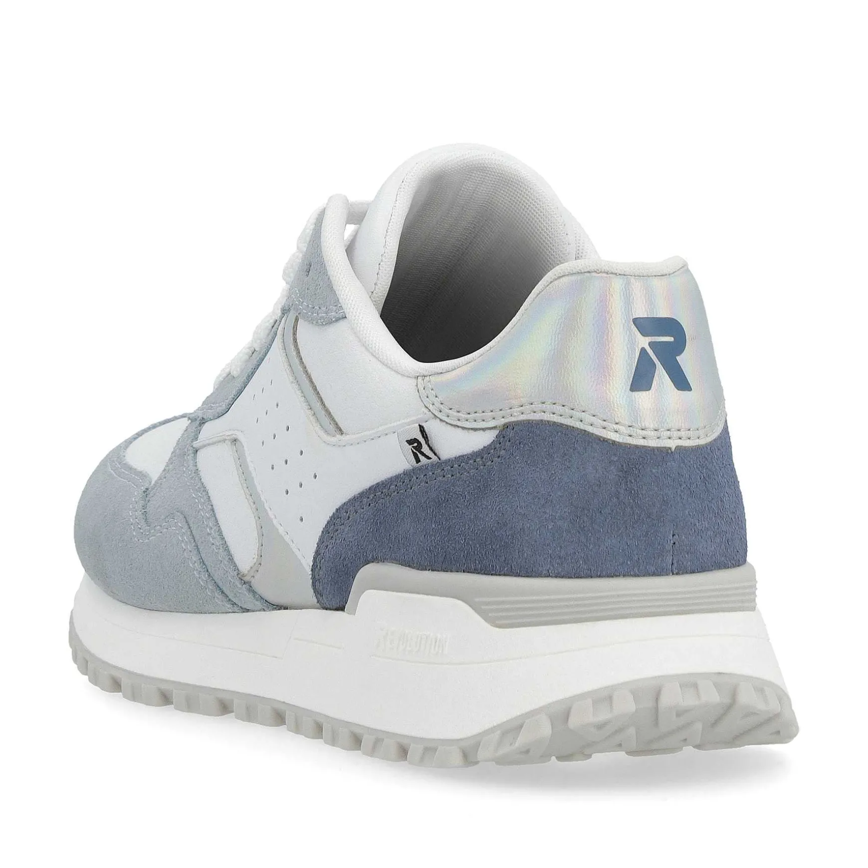 Rieker Women'S Sneaker Low Ocean Blue