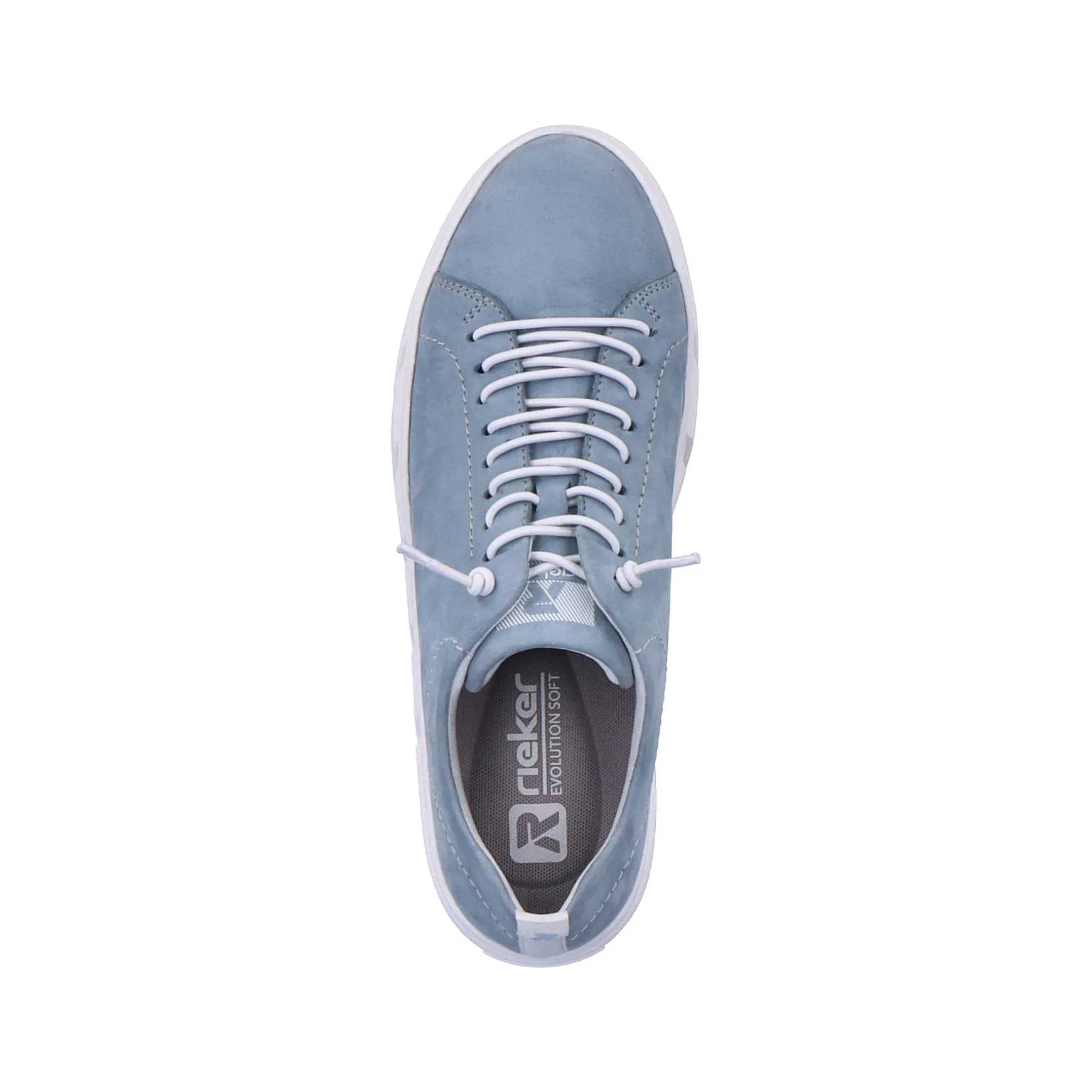 Rieker Women'S Sneaker Low Light Summer Blue