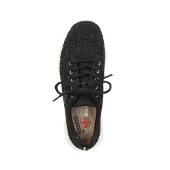 Rieker Women'S Sneaker Low Deep Black