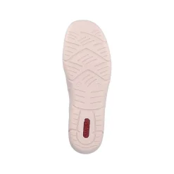 Rieker Women'S Sneaker Low Cream Beige