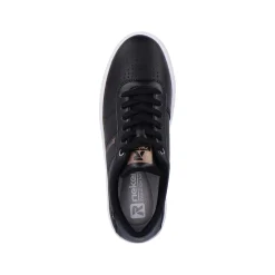 Rieker Women'S Sneaker Low Night Black