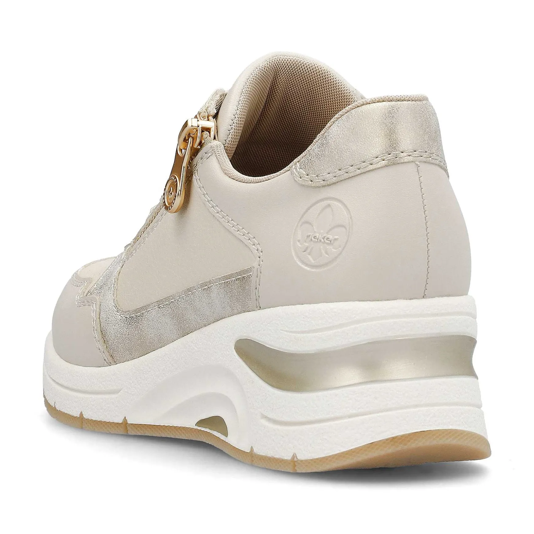 Rieker Women'S Sneaker Low Light Beige