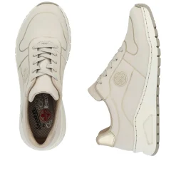 Rieker Women'S Sneaker Low Light Beige