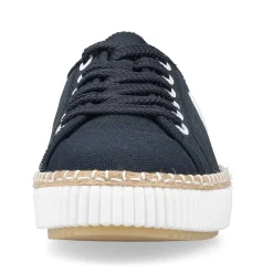 Rieker Women'S Sneaker Low Steel Blue