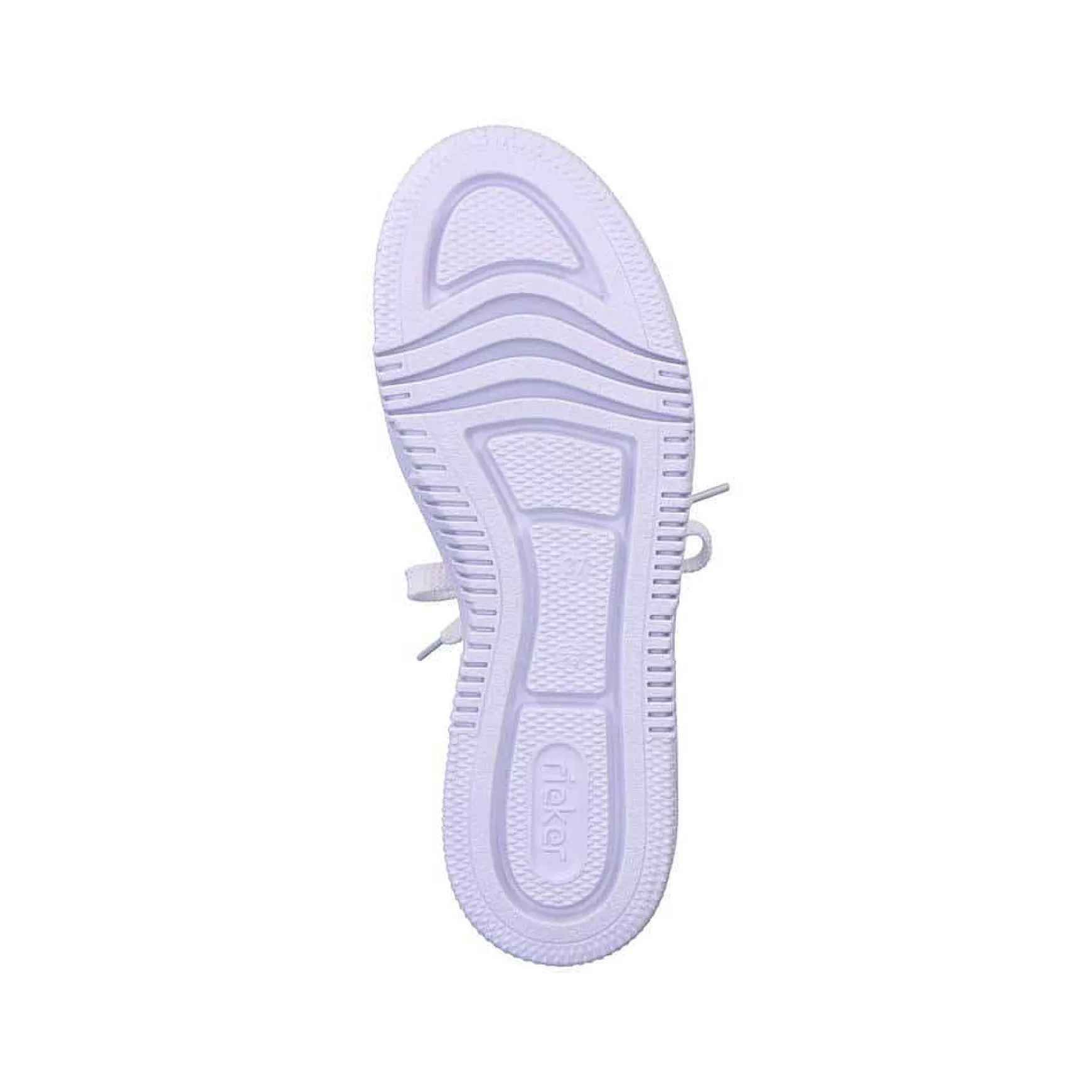 Rieker Women'S Sneaker Low Multi-Crystal White