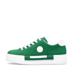 Rieker Women'S Sneaker Low Grass Green