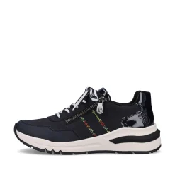 Rieker Women'S Sneaker Low Navy Blue