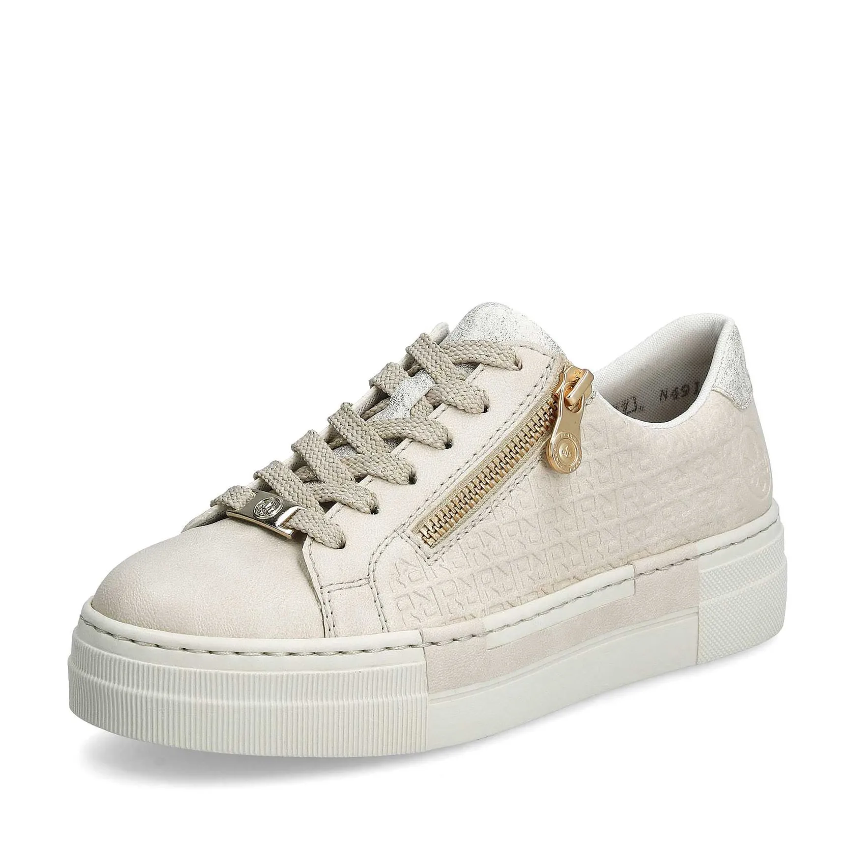 Rieker Women'S Sneaker Low Old White