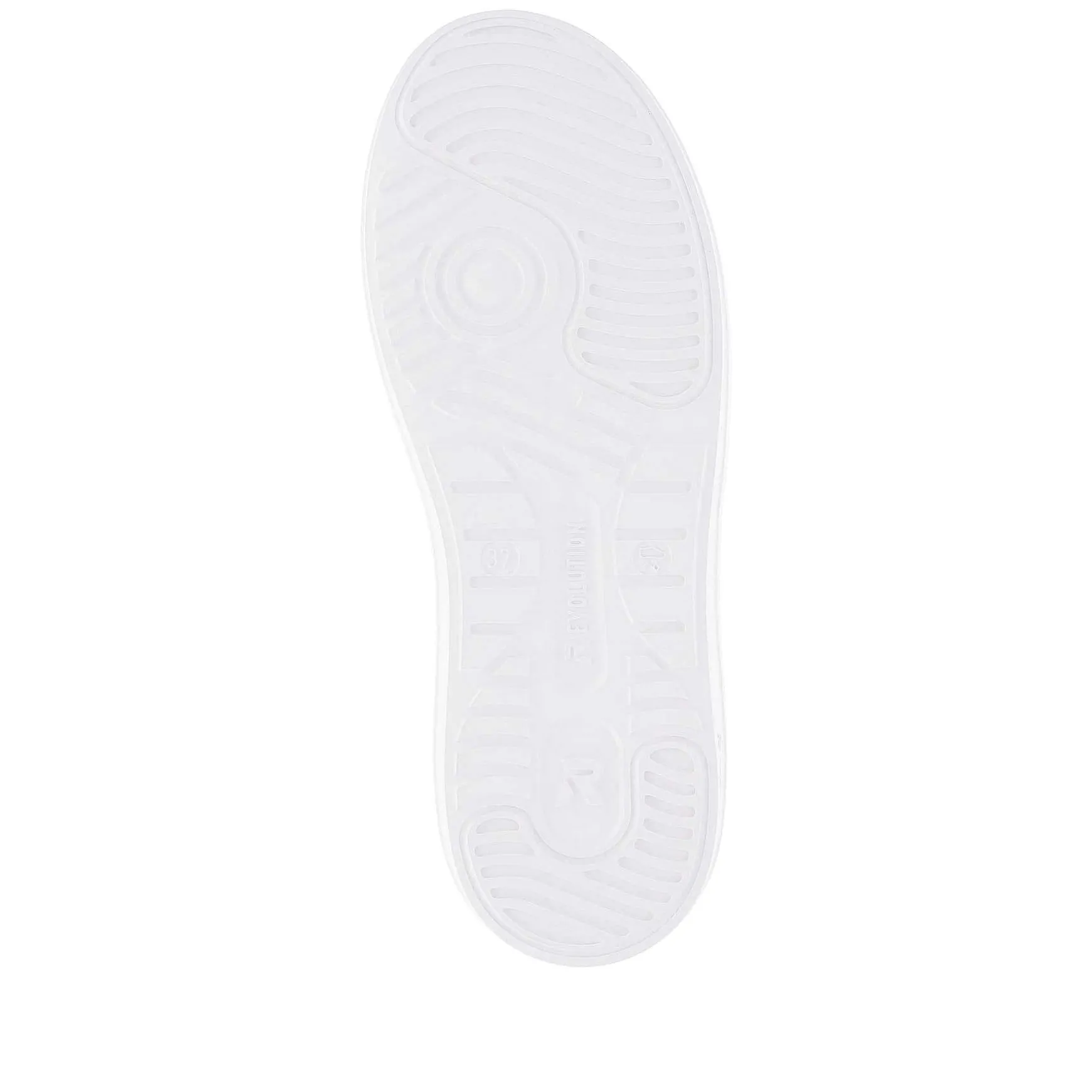 Rieker Women'S Sneaker Low Swan-White Gold