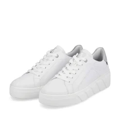 Rieker Women'S Sneaker Low Crystal White