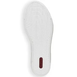 Rieker Women'S Sneaker Low Pearl White