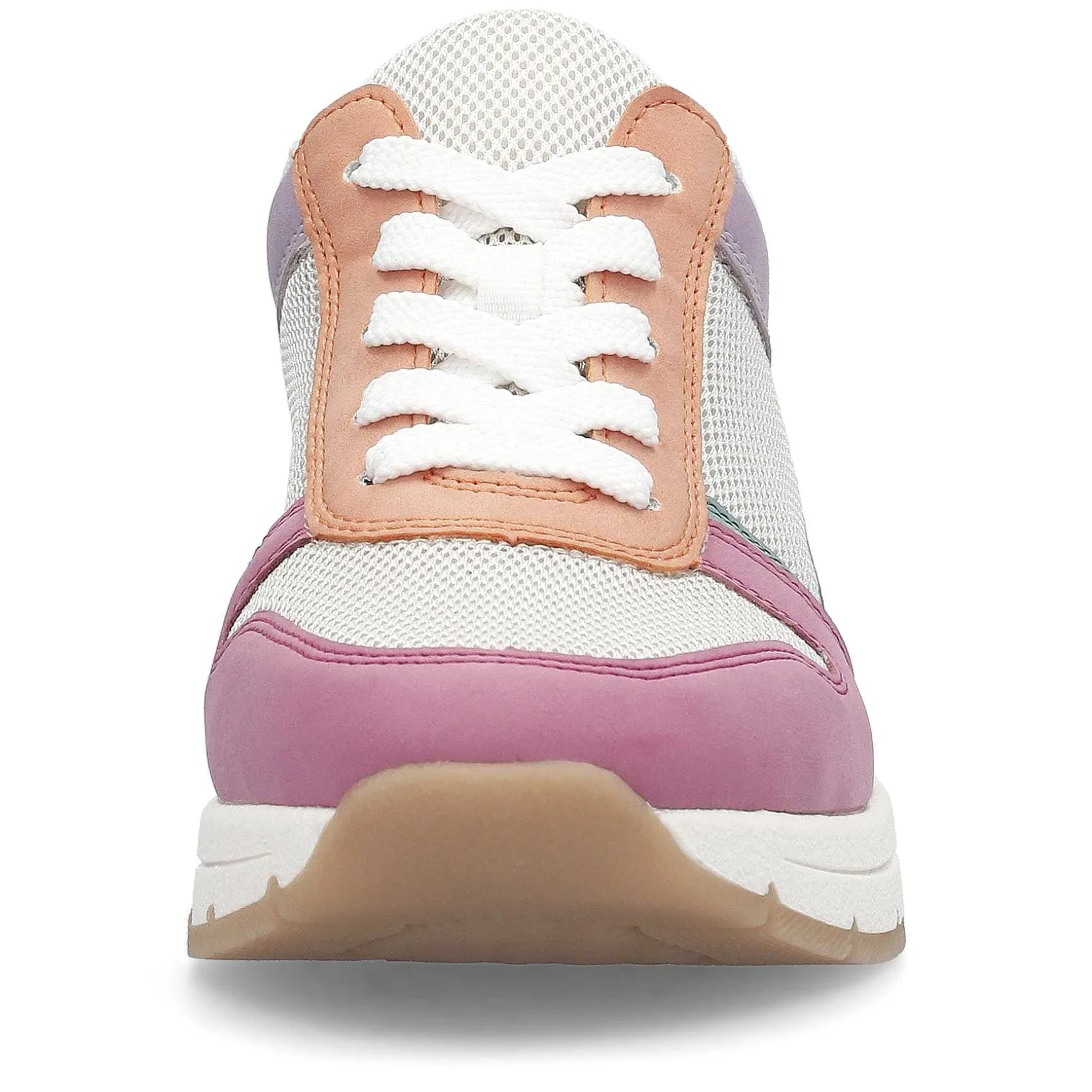 Rieker Women'S Sneaker Low Beige-Multicolored