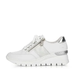 Rieker Women'S Sneaker Low Pure White