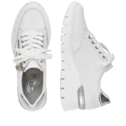 Rieker Women'S Sneaker Low Pure White