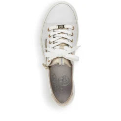 Rieker Women'S Sneaker Low Pearl White