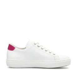 Rieker Women'S Sneaker Low Crystal White