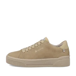 Rieker Women'S Sneaker Low Beige Brown
